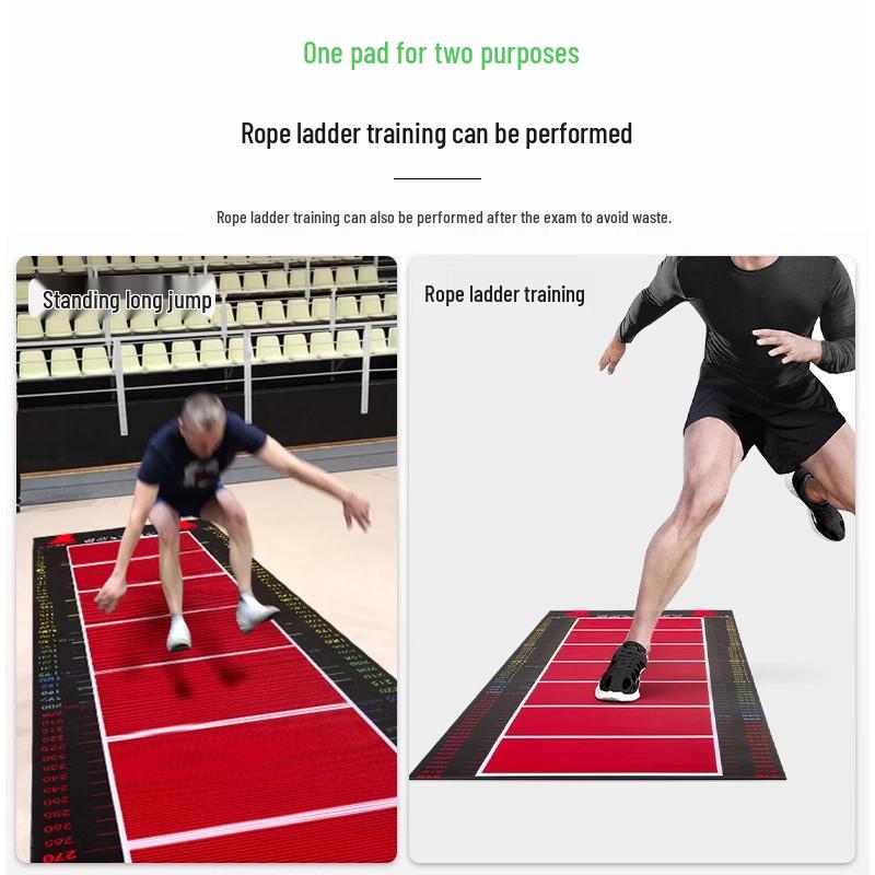 Middle School Long Jump Anti-Slip Training Mat with Shock Absorption