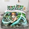 Demon Slayer Bedding Collection Single Twin Full Queen King Size Anime Kawaii Bed Collection Aldult Kid Bedroom Duvetcover Collections 3D