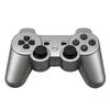 Wireless Controller Compatible with Playstation 3 PS3 Controllers Upgraded Joystick (silver)