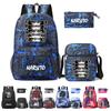 Рюкзак большой емкости с героями мультфильмов в стиле аниме, Шаринган, школьный рюкзак для подростков для мальчиков и девочек, сумки Узумаки обратно в школу