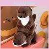 Adorable Sitting And Laying Plush Otter Stuffed Animal Toy Soft Pp Cotton Gift For Kids