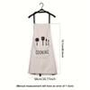 1 Waterproof and Oil Resistant Apron with Pockets for Kitchen Cooking. Keep The Apron Clean and Protected While Cooking