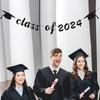 Выпускной баннер, привлекательный баннер для выпускного вечера 2024, прочный подвесной флаг для украшения выпускного сезона