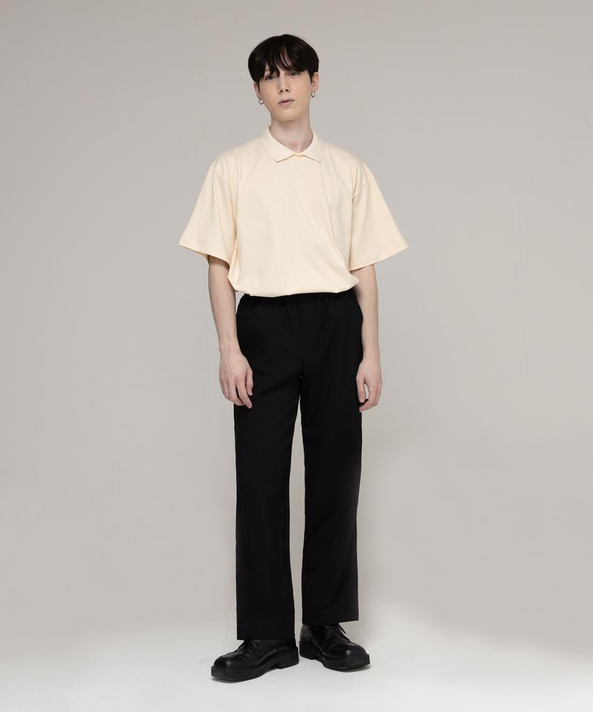 GRAVER [Unisex] Semi-Wide Elastic Waist Slacks