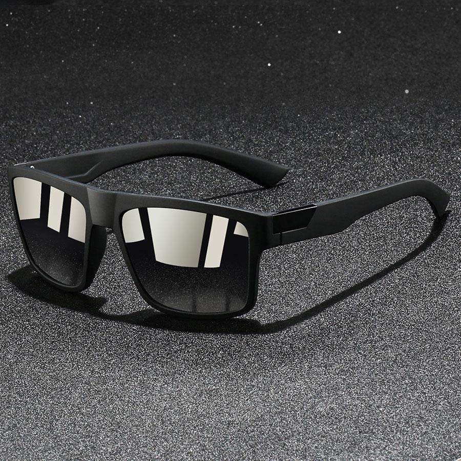 Fashion Vintage Square Unisex Driving Fishing Sunglasses Men Women Luxury Brand Designer Sun Glasses Anti-Glare Eyewear UV400