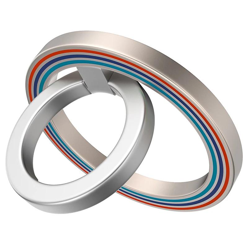 360° Magnetic Finger Ring Holde for MagSafe Magnet Stand Grip for IPhone 15 14 13 Pro Max Xiaomi Bracket Sticker
