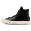 Chuck 70 Chuck Taylor All Star Hi Synthetic Leather Non-Slip Resistant and Lightweight High-Top Board Shoes Unisex Black