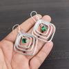 Green Emerald Gemstone Jewelry, 925 Solid Sterling Silver Earrings, Amazing Emerald Earrings New Design Jewelry, Handmade Gift For Activists