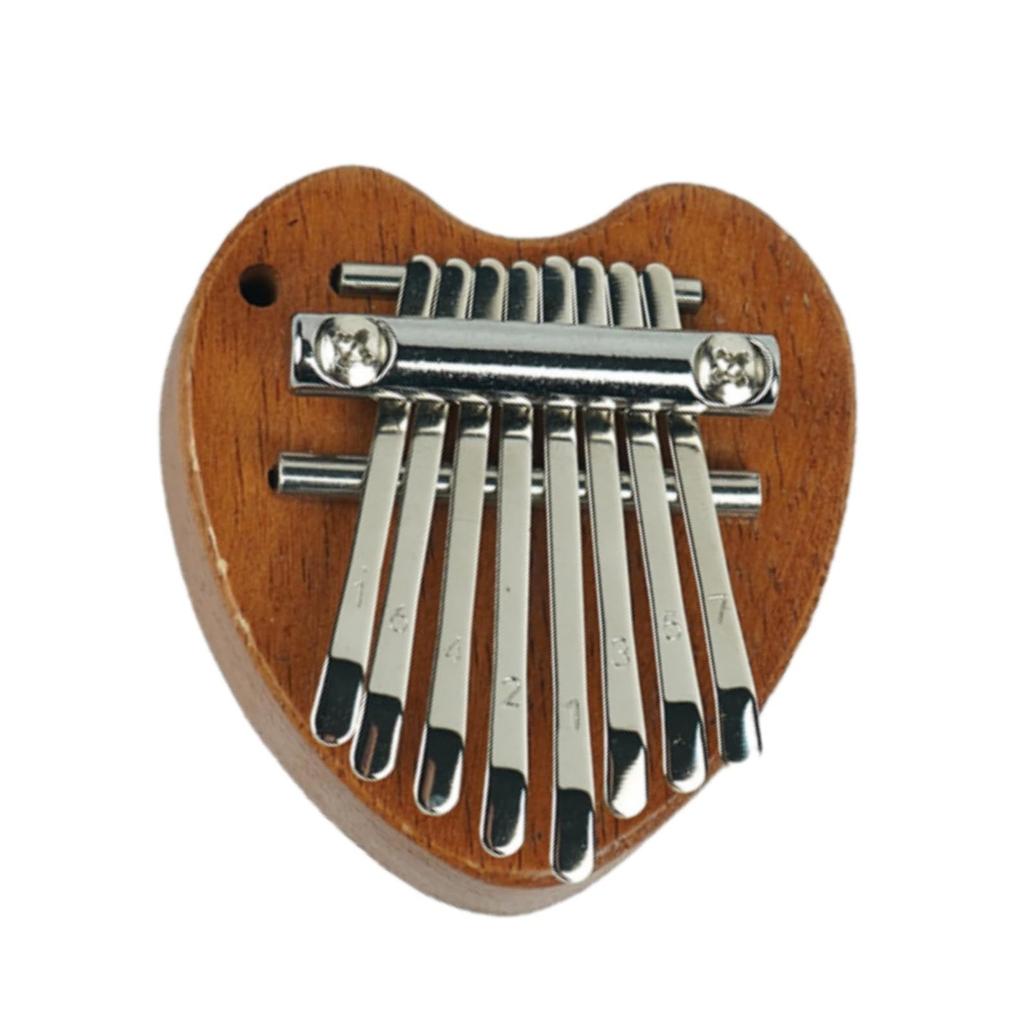8 Key Portable Mini Wood Kalimba High Quality Exquisite Finger Thumb Piano Marimba Musical Good Accessories Pendant Gift