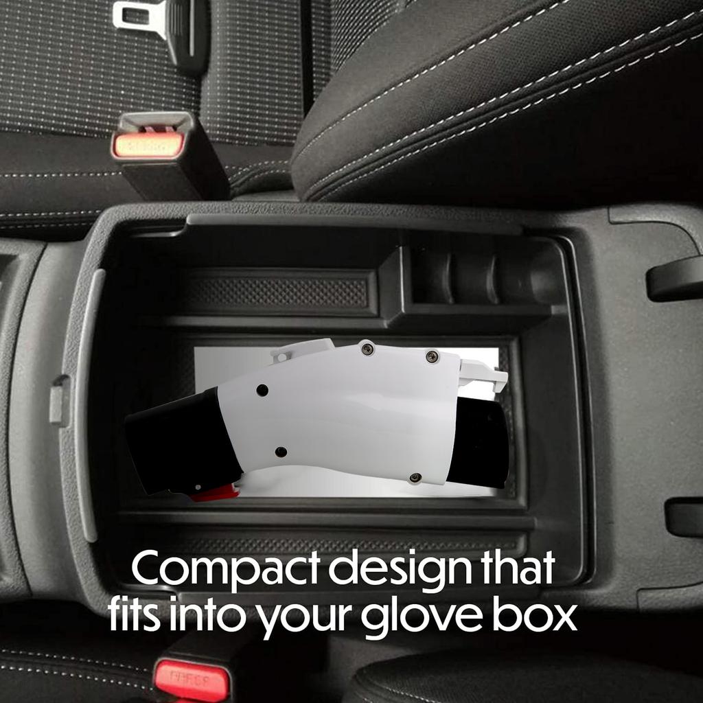 Замена зарядного адаптера для Tesla to J1772 250V 60A Портативный зарядный адаптер белый