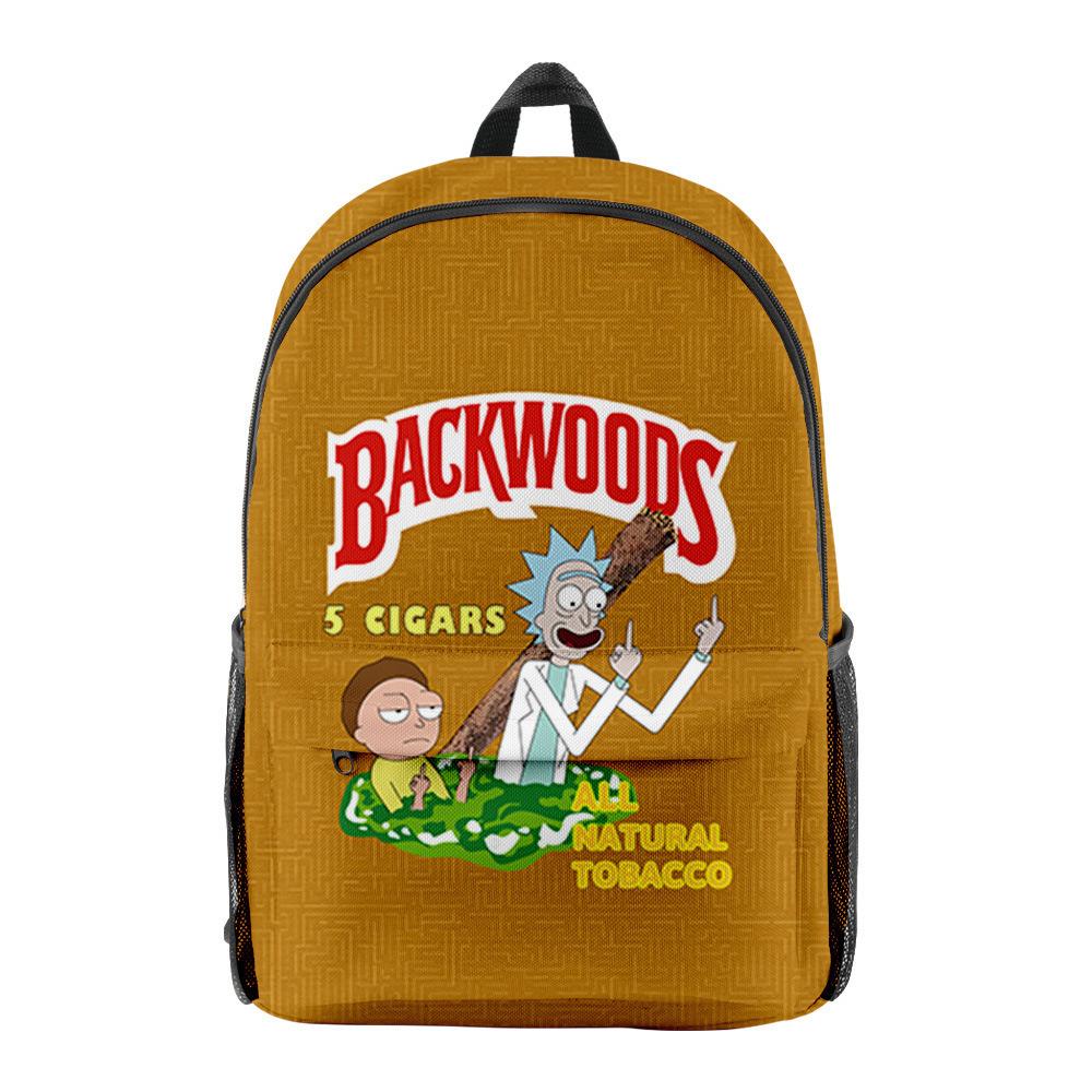 Рюкзак Backwoods Cigar, Рюкзак из Оксфордской Ткани, Влагозащитный Двойной Рюкзак