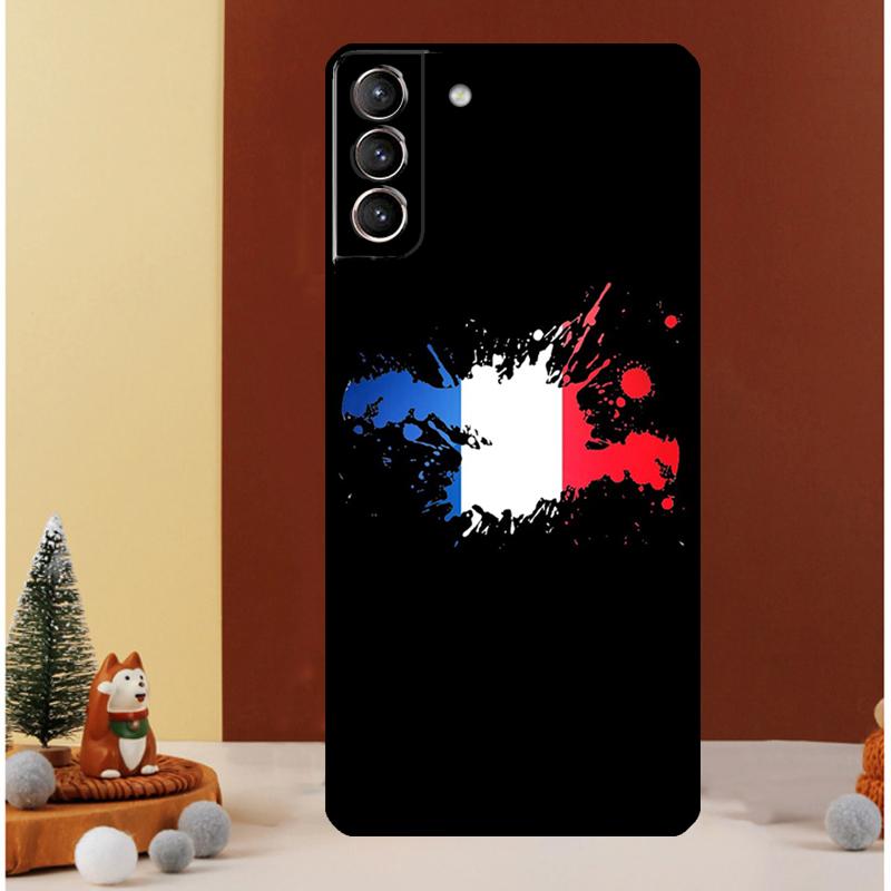 France National Flag Case For Samsung Galaxy S24 Ultra S20 S21 FE Note 10 20 Ultra S8 S9 S10 S22 S23 Plus Cover