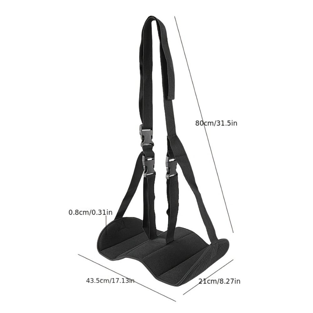 Breathable Airplane Foot Hammock Adjustable Airplane Foot Rest Leg Support Cushion Train Bus