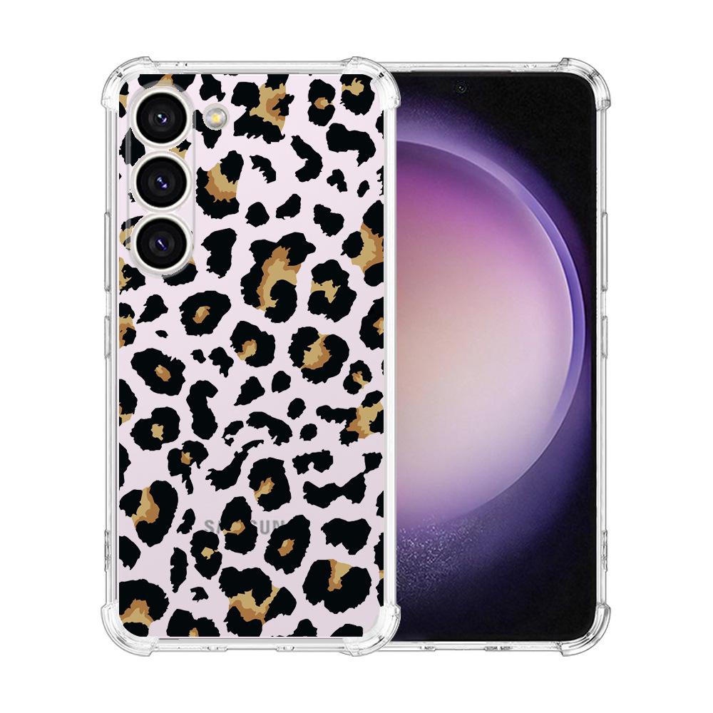 Чехол для Samsung Galaxy S24 Ultra Подушка безопасности ТПУ Расписной Бабочки Цветы - Идеальная посадка