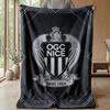 OGC Nice FC Мягкое Фланелевое Флисовое Одеяло Легкое Уютное Теплое Плед для Дивана Кровати Домашнего Декора