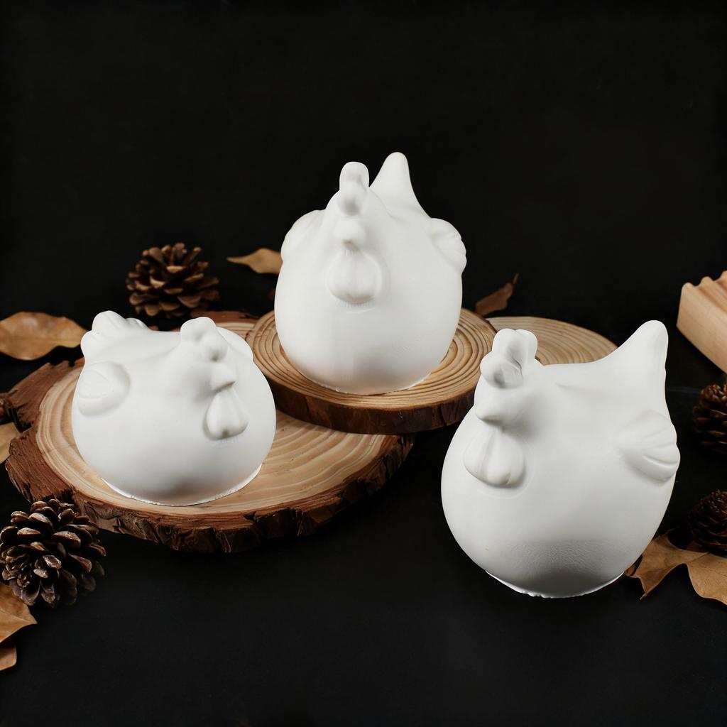 DIY Форма для цыпленка Силиконовая форма для украшения свечи 3D Форма для петуха Пасхальная Для гипсовых поделок Праздничное рукоделие Изготовление свечей