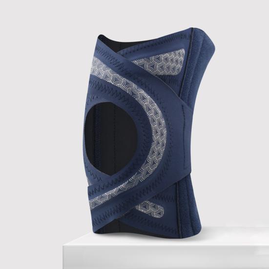 Наколенник для мужчин и женщин, регулируемый компрессионный наколенник с боковыми пружинами