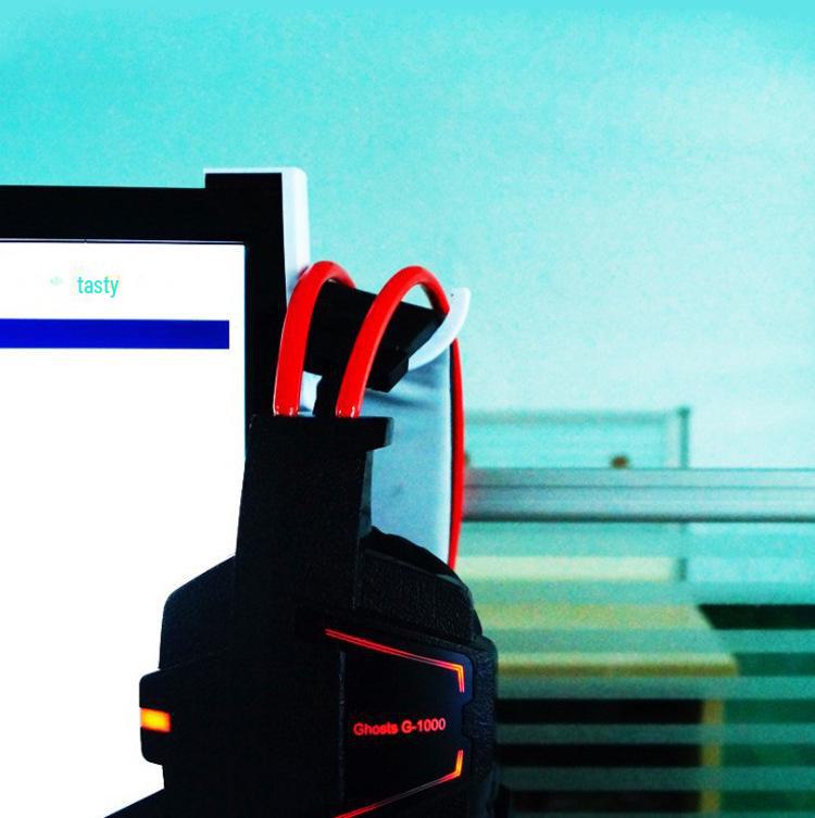 Компактный крючок для наушников и подставка для хранения вещей в интернет-кафе