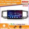 Android Car Radio Multimedia Player Navigation GPS для Toyota Corolla E130 E120 2000-2006 Carplay 2din Stereo Dvd 2 Din