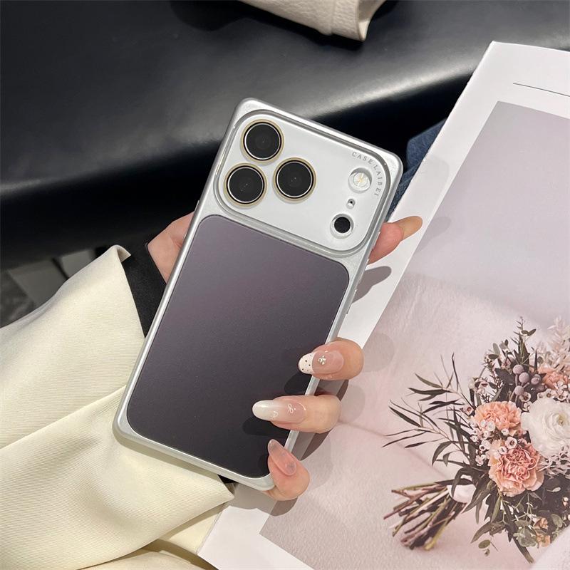 Премиальный матовый квадратный чехол с цветовым градиентом для Apple iPhone 16 Pro Max/15/14