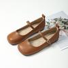 Дизайнерский бренд модной женской обуви Мэри Джейн 2025 Модные туфли-балетки с круглым носком, женские удобные туфли на мягкой подошве, женские удобные балетки, размер 43