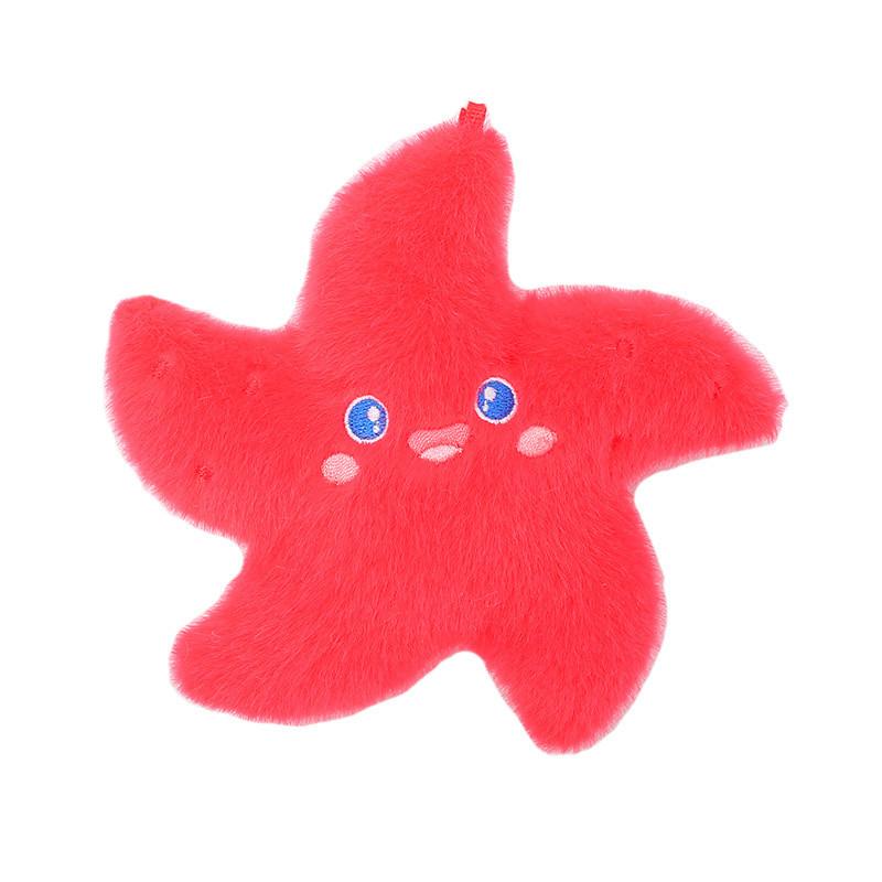 Восхитительный ассортимент плюшевых брелоков в виде морских животных, доступных в нескольких забавных цветах