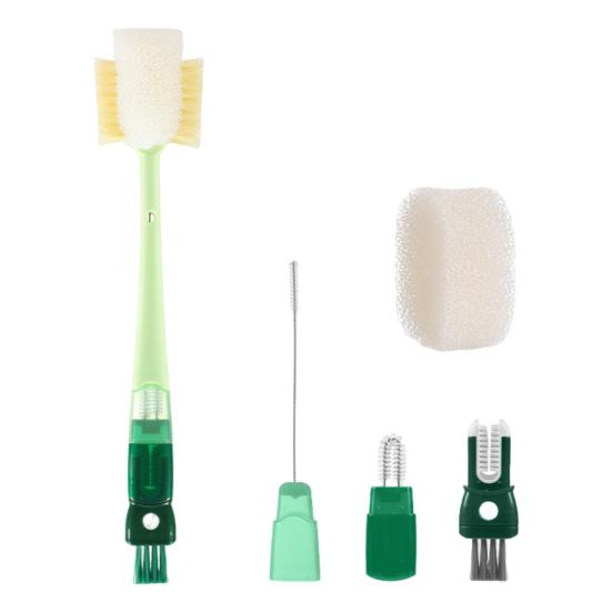 Щетка для чистки с отверстием для подвешивания 5 в 1 Многофункциональная щетка для чашек