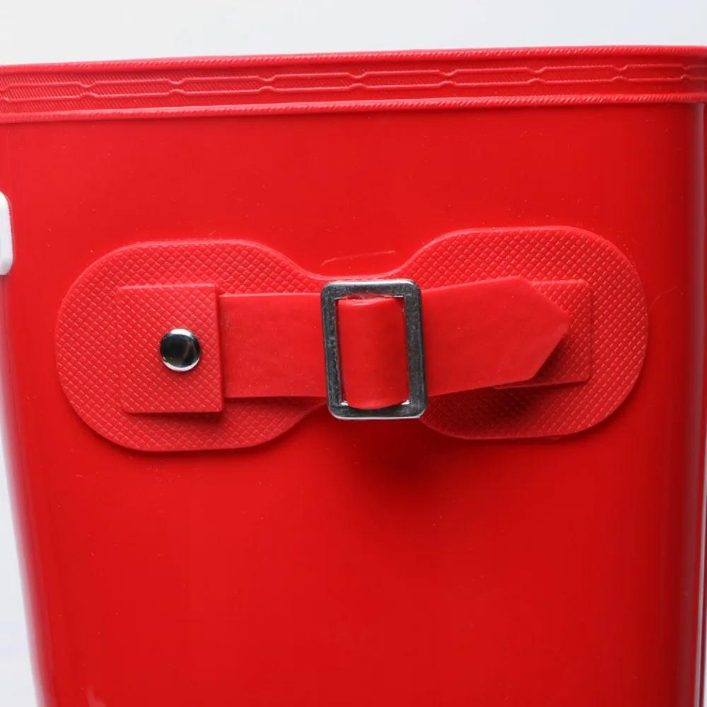 Модные дождевые ботинки женские взрослые высокие дождевые ботинки весна осень нескользящие водонепроницаемые верхние ботинки износостойкая водонепроницаемая обувь