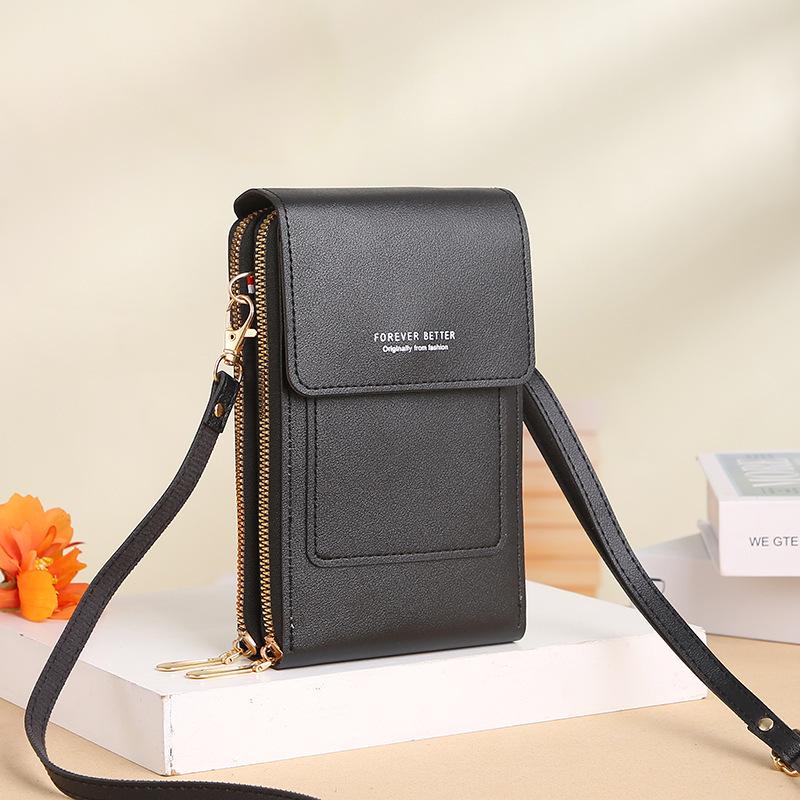 Women's Crossbody Phone Bag: Versatile, Multi-Functional, Vertical Touchscreen Shoulder Bag