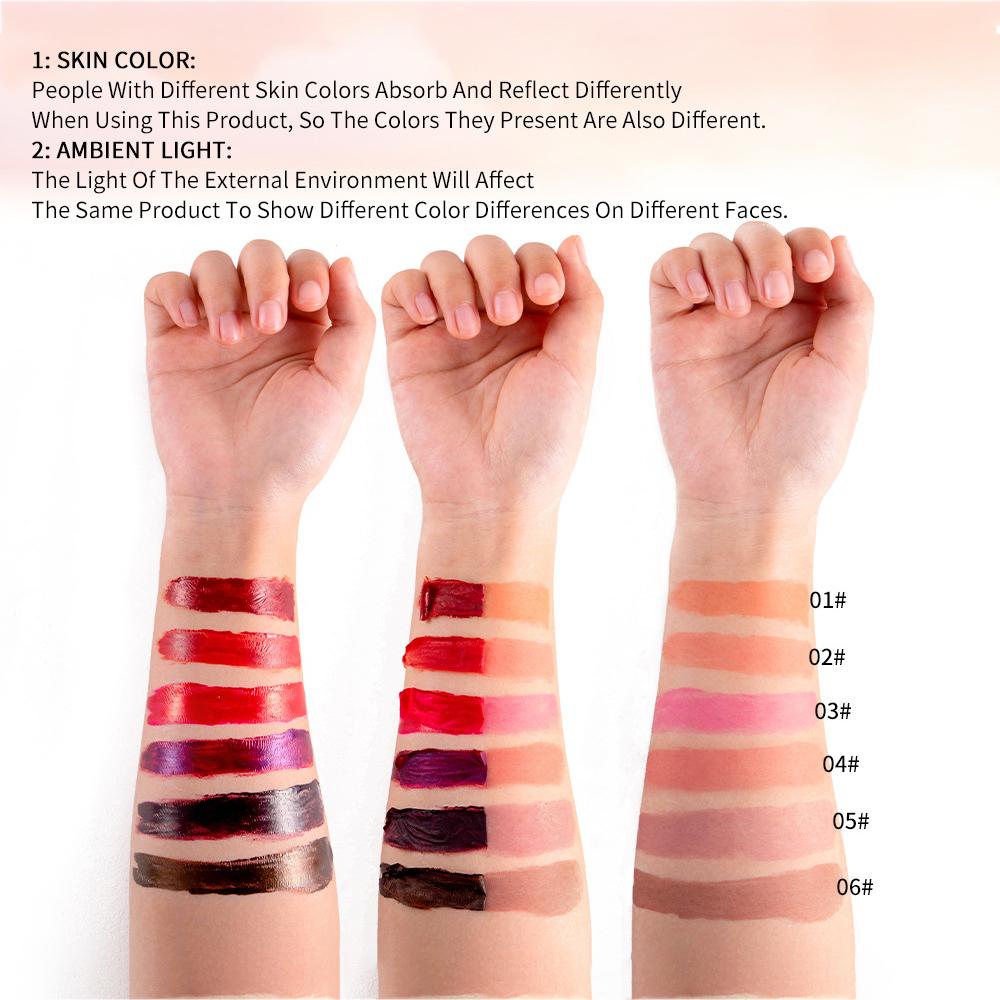 Фруктовый макияж для губ Tear Lip Glaze Mist Matte Finish с базовым цветом Водостойкая увлажняющая помада Candy Lipstick