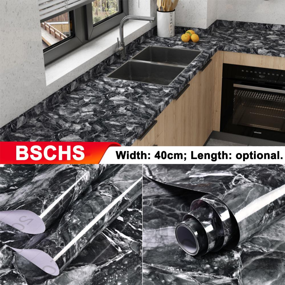 29 Styles Marble Wallpaper Home Decor Films PVC Waterproof Stickers Self-adhesive Doors Cabinet Modern Furnitures Wall Decoration