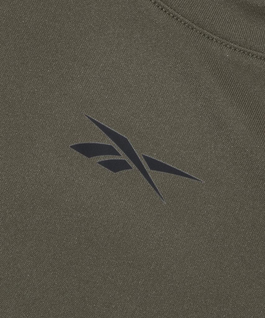 Reebok Футболка Id Train Tech - Хаки / 100243134