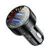 USB Charger with Scale Display Phone Charger Voltmeter Fast Charging Heat-resistant USB Car QC3.0
