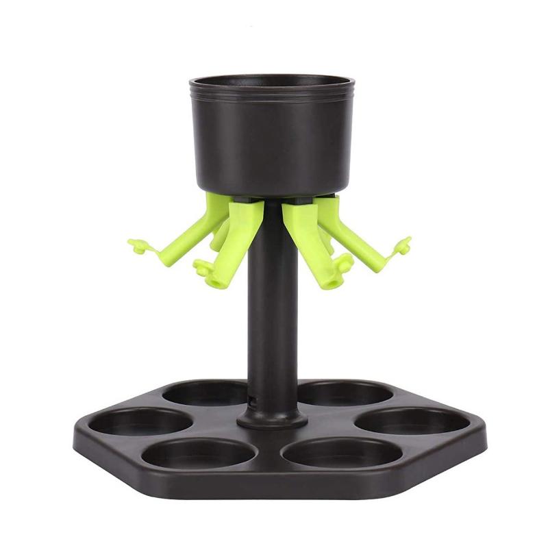 Диспенсер для 6 рюмок, диспенсер для вина, виски, пива, вина, ликера, игры для вечеринок, инструменты для питья, стеклянный диспенсер, аксессуары для бара