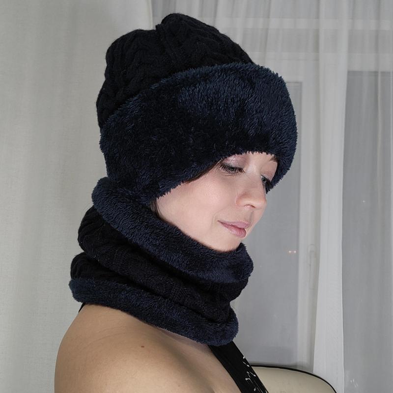 Новые мужские модные теплые зимние шапки с меховой подкладкой, стильная стильная шапка высокого качества для женщин, классическая вязаная шапка со стрелками