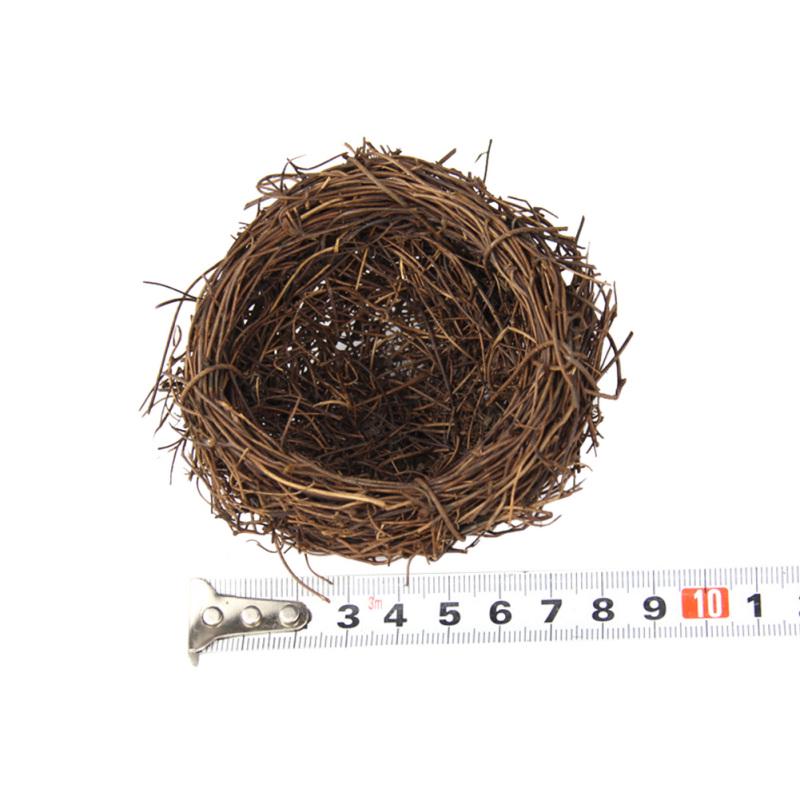 LQT Artificial Birds Nest/Simulation Eggs for Easter Garden Decoration Props