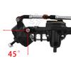 Upgraded Heavy Duty Brass + Metal Front Rear Portal Axles for 1/10 RC Crawler Car Axial SCX10 III AXI03007 Wrangler JL AR45 Part