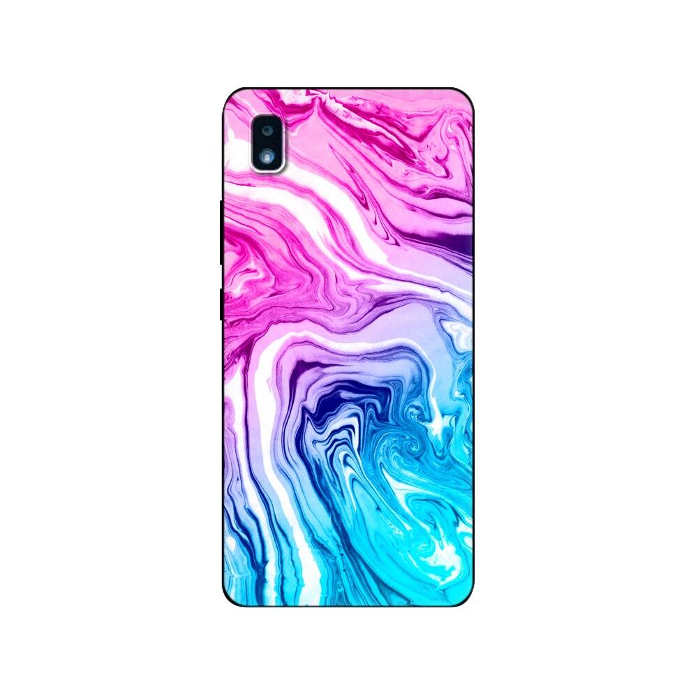 Для ZTE Blade 20 Смарт-чехол для телефона Задняя крышка для ZTE Blade L210 L8 Axon 11 SE 5G Чехол Черный ТПУ Чехол Розовый Аниме Космическая машина