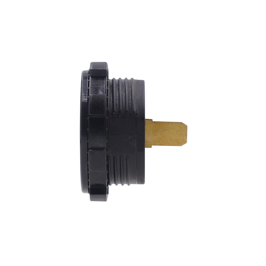 Automotive Digital Display Modified Voltmeter, Motorcycle Mounted, Waterproof LED Lens Display Instrument