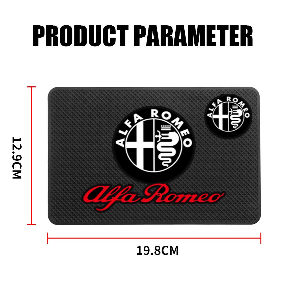 DPRM7 New Car Dashboard Sticky Anti-Slip Mat Auto Non-Slip Sticky Gel Pad For Phone Sunglasses Holder For Alfa Romeo 159 Auto Styling