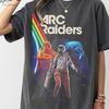 Футболка Arc Raiders Ретро-игра Ретро-аркадная игра Повседневная с круглым вырезом - идеальный подарок для аркадных вечеринок и геймеров