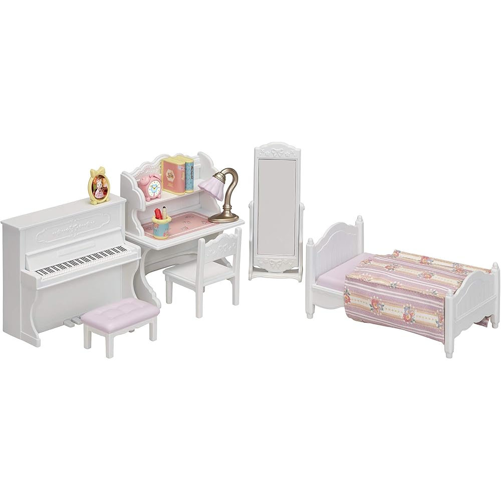 Sylvanian Families Детская комната Набор ST Сертифицированная игрушка Кукольный домик для детей от 3 лет