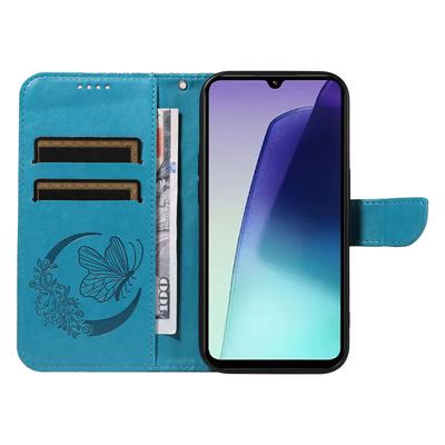 Для Xiaomi Poco C75 4G/Redmi 14R 5G/14C 4G Чехол Кожаный Кошелек Книжка Чехол для Телефона с Узором Бабочки