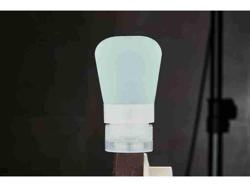 Набор силиконовых бутылочек для путешествий с защитой от протекания для шампуня и геля для душа