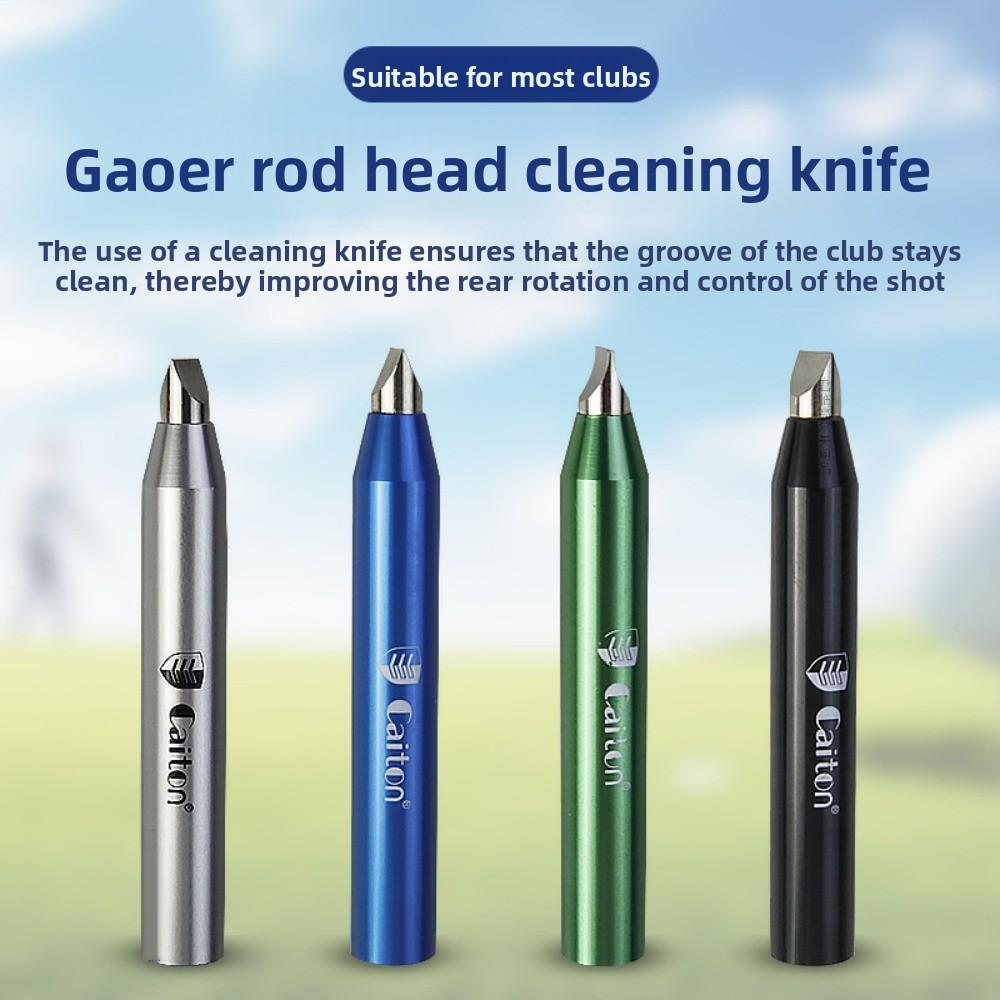 Re-groover Golf Club Cleaning Tool Square Golf Club Head Cleaner  Home Practice