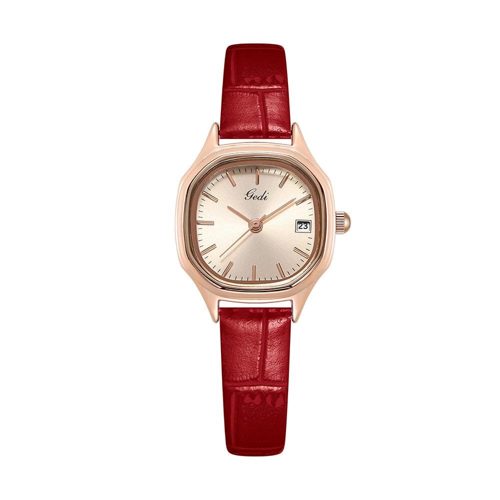 Новые часы женские Ins Style Niche Design ретро женские простые модные студенческие часы женские