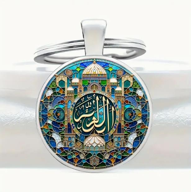 Zinc Alloy Palace Keyring Modern Minimalist Design For Commemorative Gifts