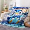 Bonsly  Print Flannel Blanket, High quality Comfortable for All Seasons, Home Decor, Warmth and Comfort