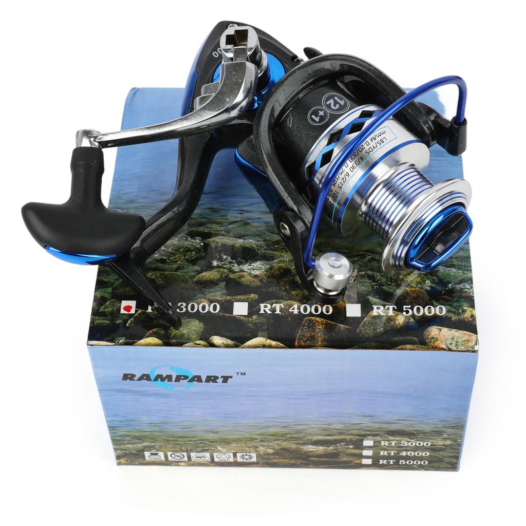 Double Fish RT3000 Spinning Reel - Alloy Material 5.2:1 Gear Ratio High Cost-Effective Fishing Gear Fishing Lover Outdoor