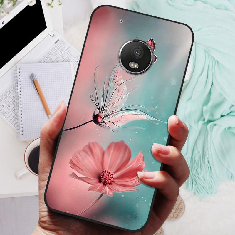 Чехол для Motorola Moto G5 Plus Черный Чехол Лев Волк Силиконовый Мягкий Задний Чехол Для Moto G5 Plus Чехол для Телефона G5+ Защитный Корпус